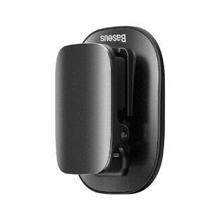 Portagafas autoadhesivo para gafas de coche Baseus negro (ACYJN-A01)