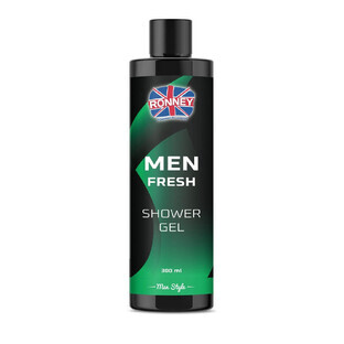 Ronney Men Gel de Ducha Fresco para hombre, 300 ml
