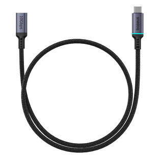 Cablu Baseus B0063370C111-00 USB-C - USB-C 4K 60Hz 100W 5A 10Gbps 0.5m - negru