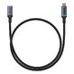 Cablu Baseus B0063370C111-00 USB-C - USB-C 4K 60Hz 100W 5A 10Gbps 0.5m - negru