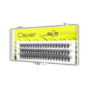 Clavier DU2O Double Volume MIX Wimpernklumpen 8mm-10mm-12mm