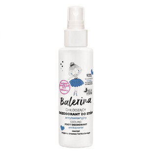 Floslek Balerina Cooling antibacterial foot deodorant, 100 ml