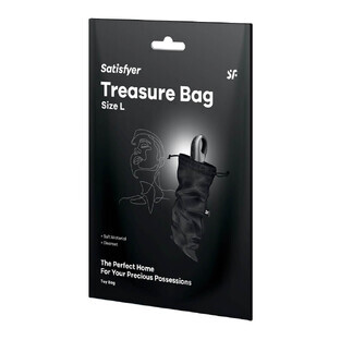 Satisfyer Treasure Bag Gadget Storage Bag L Black