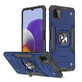 Wozinsky Ring Armor caz hibrid blindat capac + suport magnetic Samsung Galaxy A22 4G albastru