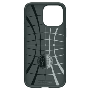 Spigen Liquid Air hoesje voor iPhone 15 Pro Max - donkergroen