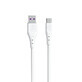 Dudao Kabel USB - USB Typ C 6A 1 m weiß (TGL3T)