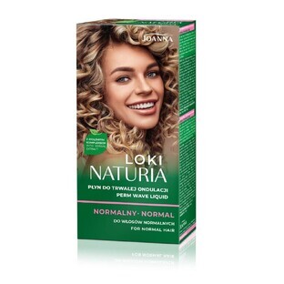 Joanna Naturia Curls Dauerwellflüssigkeit Normal, 2 x 75 ml