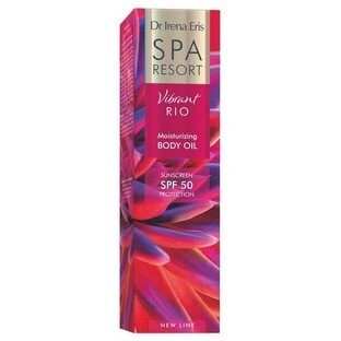 Dr. Irena Eris SPA Resort Vibrant Rio Feuchtigkeitsspendendes Sonnenschutzöl SPF 50, 200 ml
