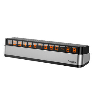 Baseus Moonlight Box Series parking number plate silver