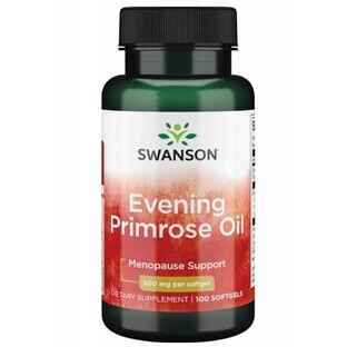 Swanson Epo teunisbloemolie, 100 capsules
