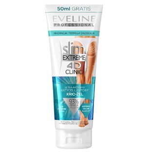Eveline Cosmetics Slim Extreme 4D Clinic Ultra-aktives Anti-Cellulite-Körper-Kryo-Gel, 250 ml