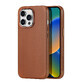 Dux Ducis Napoli iPhone 14 Pro Max custodia magnetica in pelle MagSafe marrone