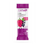 Justvit Throat Lollipop with raspberry and currant flavor, 1 piece