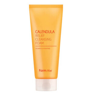 FarmStay Espuma Limpiadora Alivio Caléndula, 180 ml