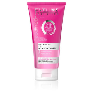 Eveline Cosmetics Facemed+ Hyaluronic Gesichtsreinigungsgel 3in1, 150 ml