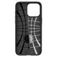 Custodia Spigen Liquid Air per iPhone 15 Pro Max - nero opaco
