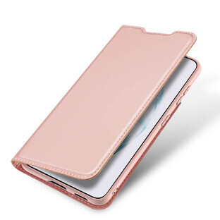 Dux Ducis Skin Pro Holster Fall mit Flip-Cover Samsung Galaxy S22 + (S22 Plus) rosa
