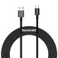 Baseus Superior USB - Cavo USB Tipo C 66 W (11 V / 6 A) Huawei SuperCharge SCP 2 m nero (CATYS-A01)