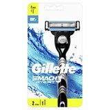 Gillette Mach3 Start Scheerapparaat + reservemesjes, 2 stuks