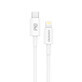 Dudao L6X Câble USB-C - Lightning PD 20W 1m - blanc