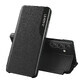 Eco Leather View Case Samsung Galaxy A54 5G case with flip stand black