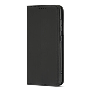 Magnet Card Case für Xiaomi Redmi Note 11 Karte Brieftasche Fall Kartenhalter schwarz