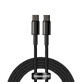 Baseus CATWJ-A01 USB-C - USB-C PD QC 100W 5A 480Mbps 2m cable - black.