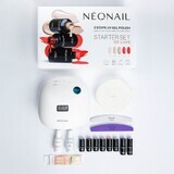 NeoNail De Luxe Hybrid Set : 8 vernis + lampe LED 36W/48