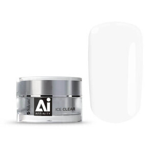Silcare Gel Affinity Gel de unghii monofazat cu grosime medie Ice Clear, 30 g