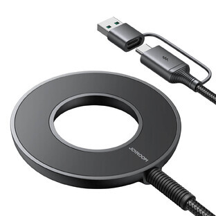 Joyroom drahtloses magnetisches Ladegerät 15W schwarz (JR-WQM03)