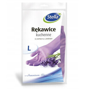 Stella Lavendel-geurende keukenhandschoenen, maat L, 1 paar