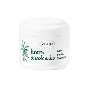 Ziaja Bio, Huile d'avocat, Crème de jour et de nuit, peaux sèches et fatiguées, 75ml