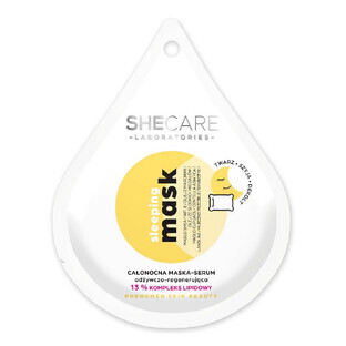 Shecare Sleeping Mask All-night nourishing and regenerating mask-serum, 10 ml.