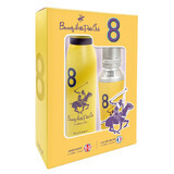 Beverly Hills Polo Club Women Eight Eau de Parfum, 100 ml + Deodorante, 150 ml