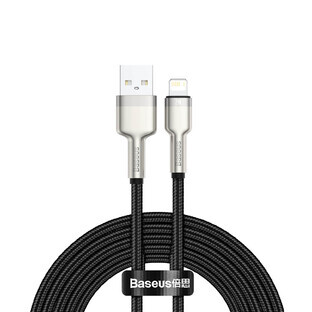 Baseus Cafule Serie Metall Daten USB-A / Lightning 2.4A 1m Kabel - schwarz
