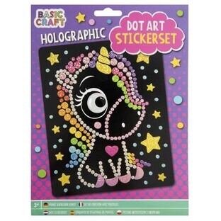 Holographic sticker set SINGLE HORSE
