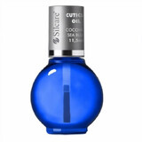 Huile à cuticules Silcare bleu de mer à la noix de coco, 11,5 ml