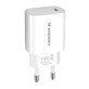 Wozinsky WGWCCW Caricatore di rete USB-C da 20W - bianco
