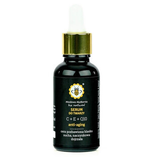 Miodowa Mydlarnia Gezichtsserum C+E+Q10, 30 ml