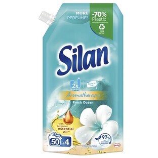 Silan Aromatherapy Fresh Ocean Rinse, stock, 594 ml