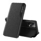Eco piele View Case pentru Xiaomi Redmi Notă 12 Pro + cu flip capac stand negru