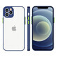 Milky Case étui souple en silicone translucide pour Samsung Galaxy A42 5G bleu marine