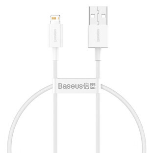Baseus Superior USB - Lightning 2.4A cable 0.25 m White (CALYS-02)