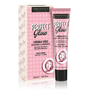 L Erboristica Vintage Perfect Glow Crème hydratante pour le visage, 30 ml