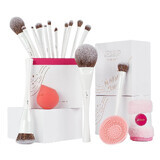 Set regalo di pennelli per il trucco Jessup Cloud Dancer, 17 pezzi