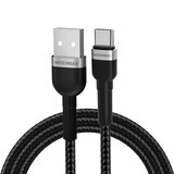 Wozinsky WNBAC1 USB-A / USB-C 2.4A 1 m cable - black