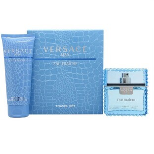 Versace Man Eau Fraiche Eau de Toilette, 50 ml + Duschgel, 100 ml
