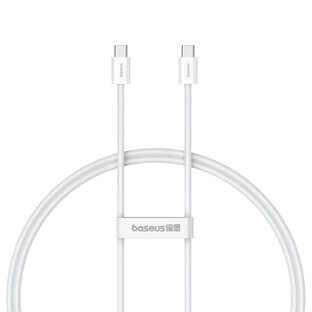 Baseus Superior Series ll USB-C - Câble USB-C 30W 480Mbps 1m - blanc