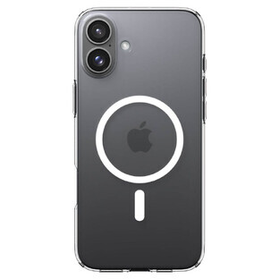 Spigen Liquid Crystal Mag case with MagSafe for iPhone 16 - clear