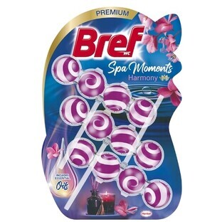 Suspensie de toaletă Bref Spa Moments Harmony, 3 x 50g
